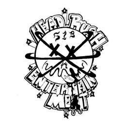 HEAD RUSH ENTERTAIN MENT X X logo