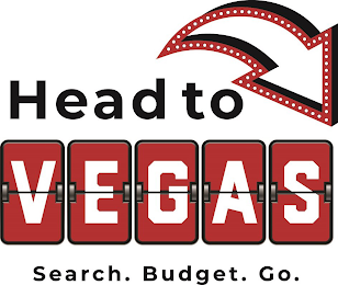 HEAD TO VEGAS SEARCH. BUDGET. GO. logo