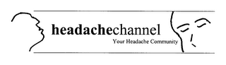 HEADACHECHANNEL YOUR HEADACHE COMMUNITY logo