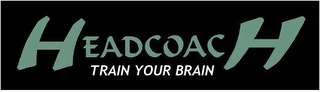 HEADCOACH TRAIN YOUR BRAIN logo