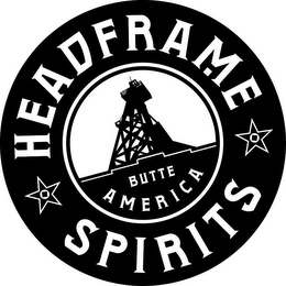 HEADFRAME SPIRITS BUTTE AMERICA logo