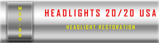 HEADLIGHTS 20/20 USA HEADLIGHT RESTORATION H20/20 logo