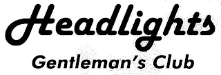 HEADLIGHTS GENTLEMAN'S CLUB logo
