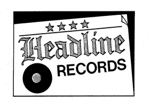 HEADLINE RECORDS logo