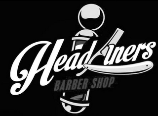 HEADLINERS BARBER SHOP logo