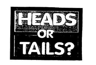 HEADS OR TAILS? logo