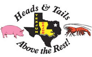 HEADS & TAILS ABOVE THE REST! TEXJUN CAJUN logo