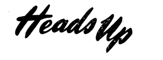 HEADS UP logo