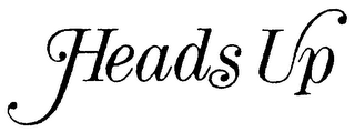 HEADS UP logo