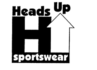 HEADS UP H SPORTSWEAR logo