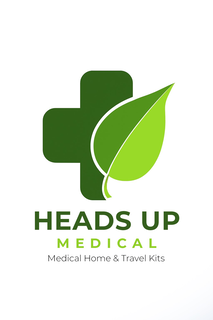 HEADS UP MEDICAL MEDICAL HOME & TRAVEL KITS logo