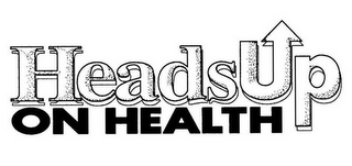 HEADS UP ON HEALTH logo