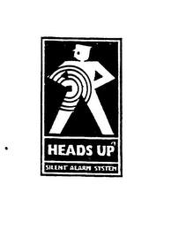 HEADS UP SILENT ALARM SYSTEM logo