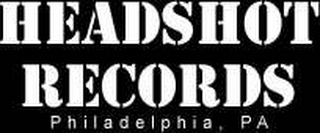 HEADSHOT RECORDS PHILADELPHIA, PA logo