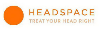 HEADSPACE TREAT YOUR HEAD RIGHT logo