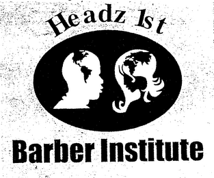 HEADZ 1ST BARBER INSTITUTE logo