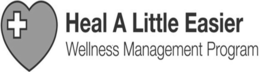 HEAL A LITTLE EASIER WELLNESS MANAGEMENT PROGRAM logo