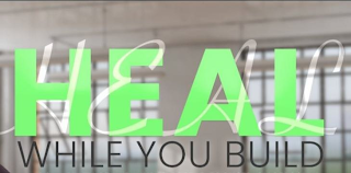 HEAL HEAL WHILE YOU BUILD logo