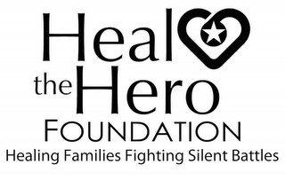 HEAL THE HERO FOUNDATION HEALING FAMILIES FIGHTING SILENT BATTLES logo