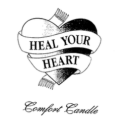 HEAL YOUR HEART COMFORT CANDLE logo