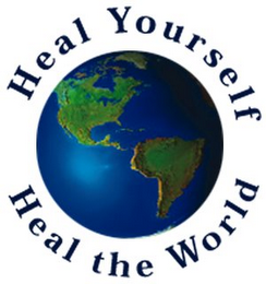 HEAL YOURSELF HEAL THE WORLD logo
