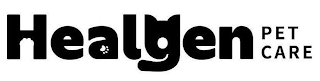 HEALGEN PET CARE logo