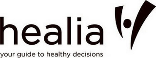 HEALIA YOUR GUIDE TO HEALTHY DECISIONS H logo