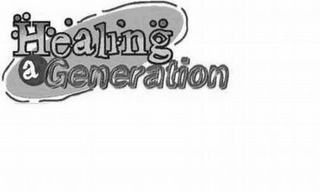 HEALING A GENERATION logo