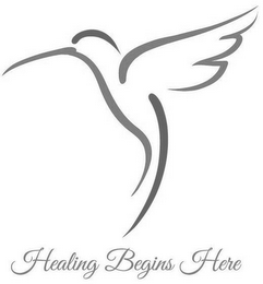 HEALING BEGINS HERE logo