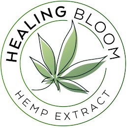 HEALING BLOOM HEMP EXTRACT logo