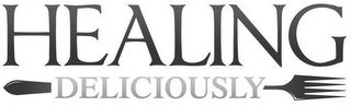 HEALING DELICIOUSLY logo