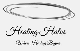 HEALING HALOS WHERE HEALING BEGINS logo