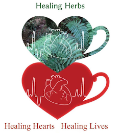 HEALING HERBS HEALING HEARTS HEALING LIVES logo