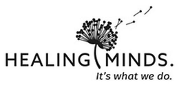 HEALING MINDS. IT'S WHAT WE DO. logo