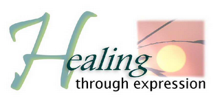 HEALING THROUGH EXPRESSION logo