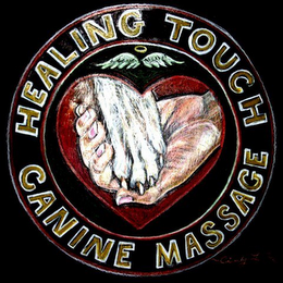 HEALING TOUCH CANINE MASSAGE logo