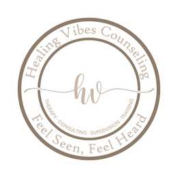 HEALING VIBES COUNSELING HV FEEL SEEN, FEEL HEARD THERAPY · CONSULTING · SUPERVISION · TRAINING logo