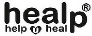 HEALP HELP U HEAL logo