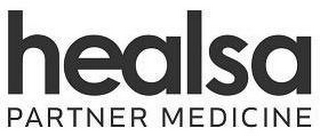 HEALSA PARTNER MEDICINE logo