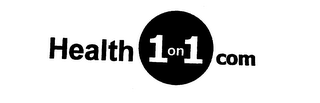 HEALTH 1 ON 1 COM logo