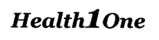 HEALTH 1 ONE logo