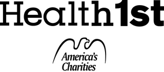 HEALTH 1ST AMERICA'S CHARITIES logo