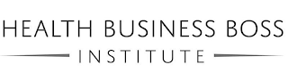 HEALTH BUSINESS BOSS INSTITUTE logo