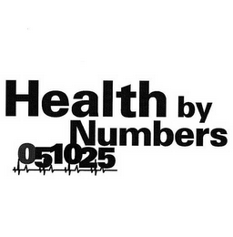 HEALTH BY NUMBERS 0 5 10 25 logo