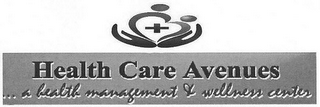 HEALTH CARE AVENUES...A HEALTH MANAGEMENT & WELLNESS CENTER logo