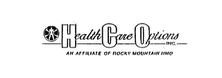 HEALTH CARE OPTIONS INC. AN AFFILIATE OF ROCKY MOUNTAIN HMO logo
