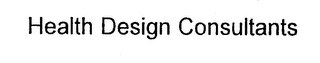 HEALTH DESIGN CONSULTANTS logo