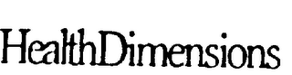 HEALTH DIMENSIONS logo