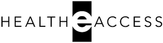 HEALTH E ACCESS logo