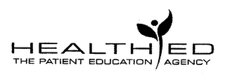 HEALTH ED THE PATIENT EDUCATION AGENCY logo
